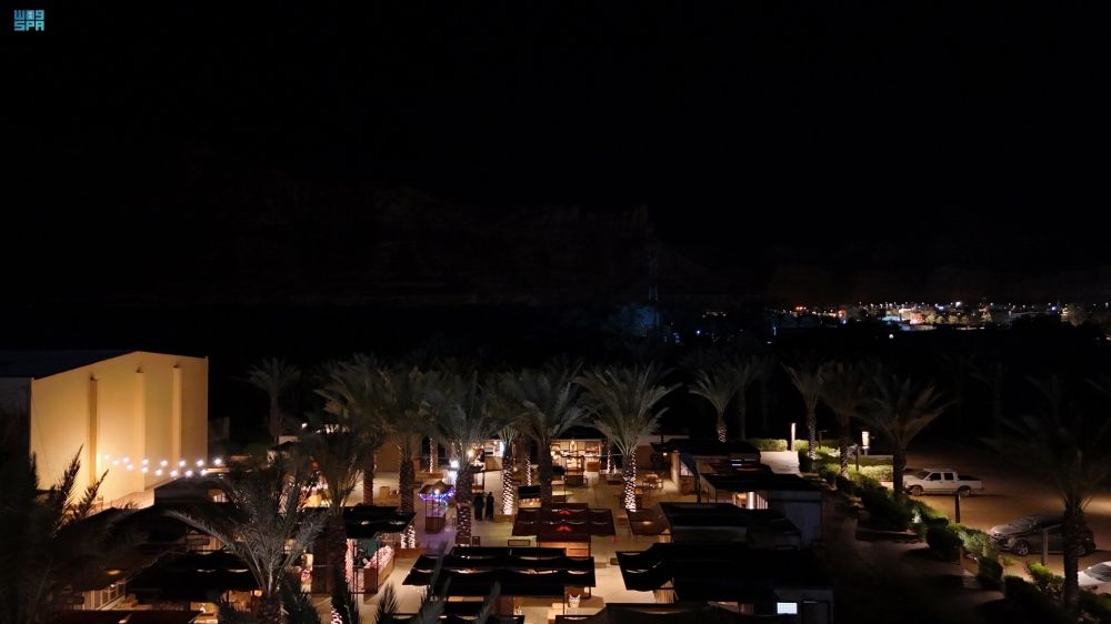سوق المنشية في العلا - واس