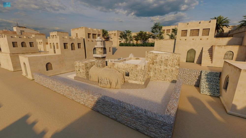 مسجد الصفا أحد أقدم مساجد المملكة في منطقة الباحة - اليوم