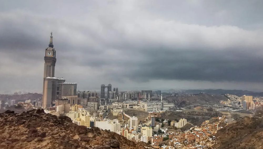 أمطار غزيرة على مكة - واس