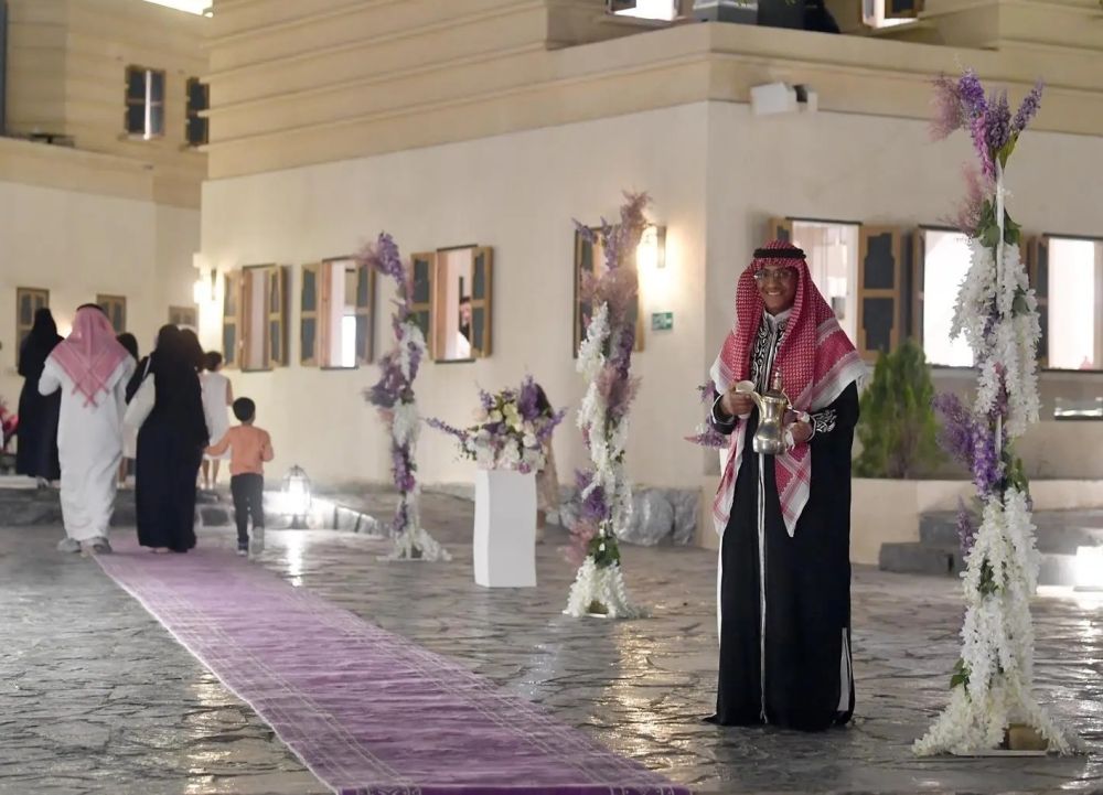 المفتاحة تحتضن فعاليات العيد وسط أجواء تراثية مبهجة لأهالي عسير - واس