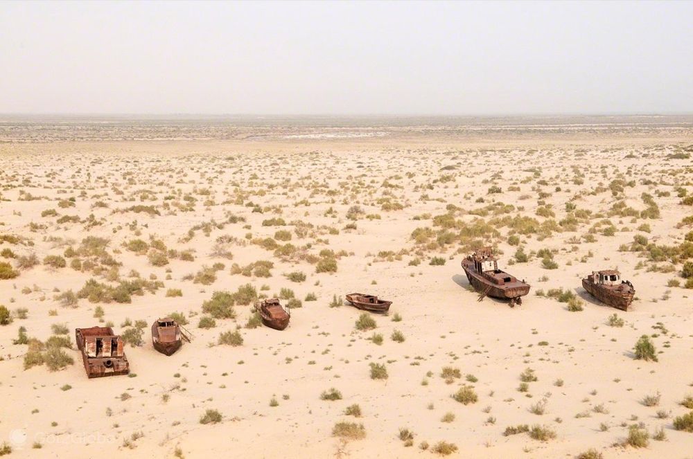 جفاف بحر آرال أثر على حركة الصخور في أعماق الأرض - Got2Globe
