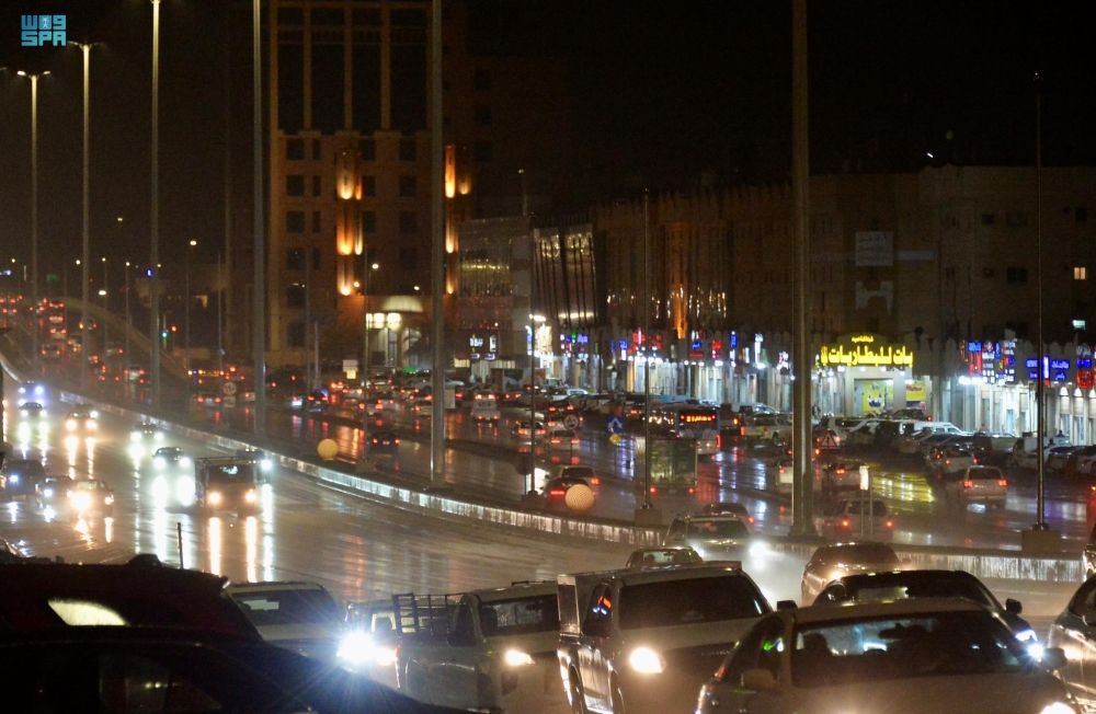 هطول أمطار على منطقة القصيم- واس