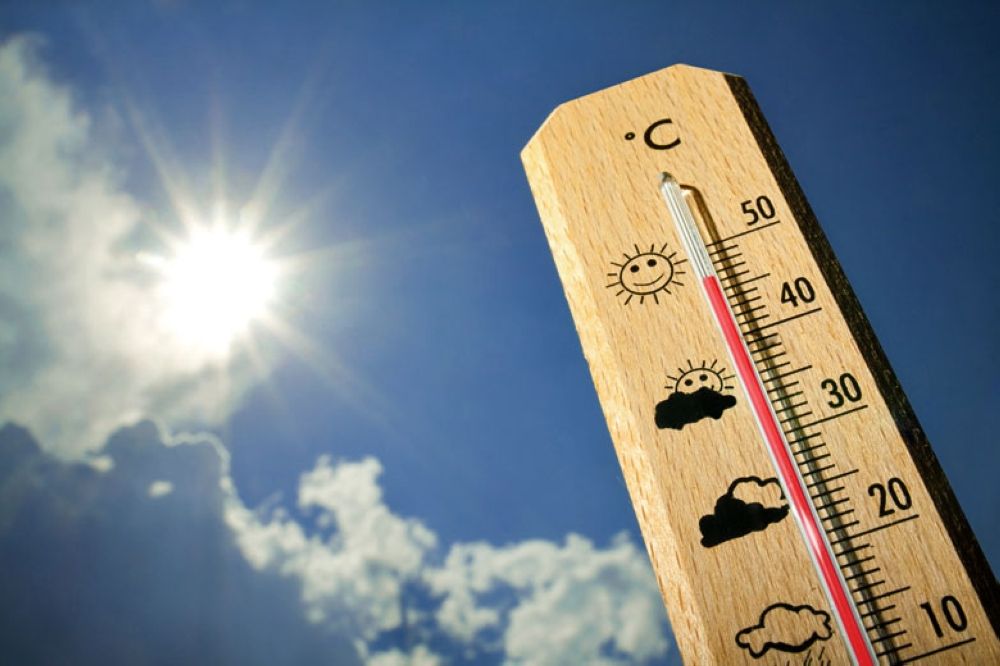 بيان درجات الحرارة العظمى على بعض مدن المملكة - وكالات