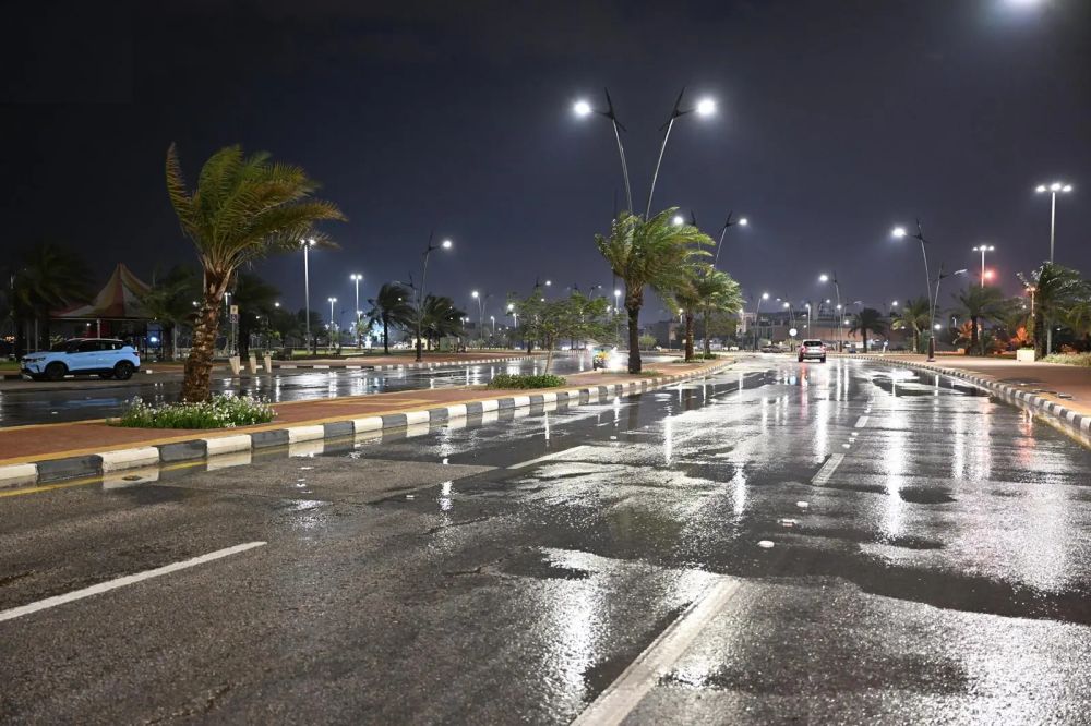 هطول الأمطار - واس