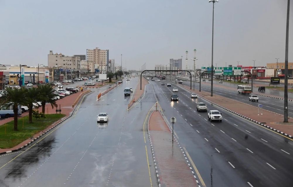 أمطار من خفيفة إلى متوسطة