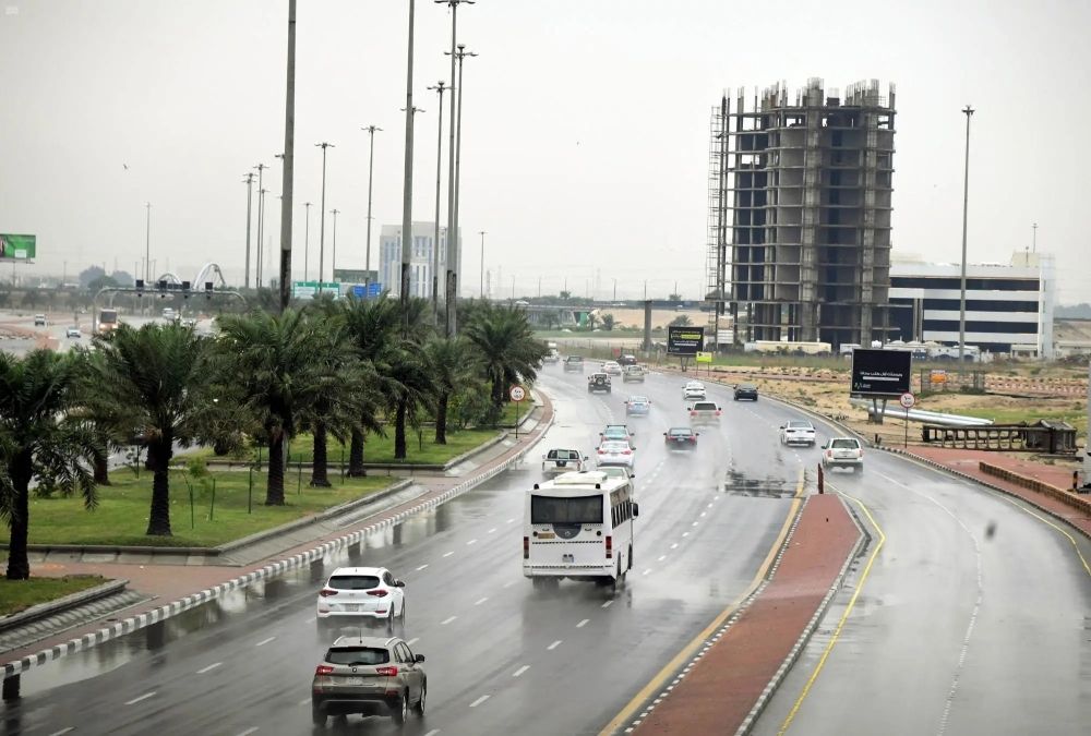 أمطار غزيرة على أجزاء من 5 مناطق اليوم الاثنين - واس