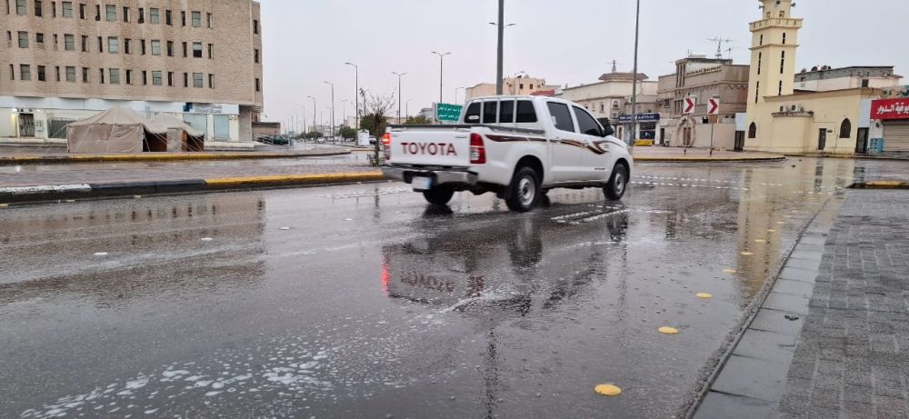 أمطار خفيفة على أجزاء من المنطقة الشرقية اليوم الثلاثاء - اليوم