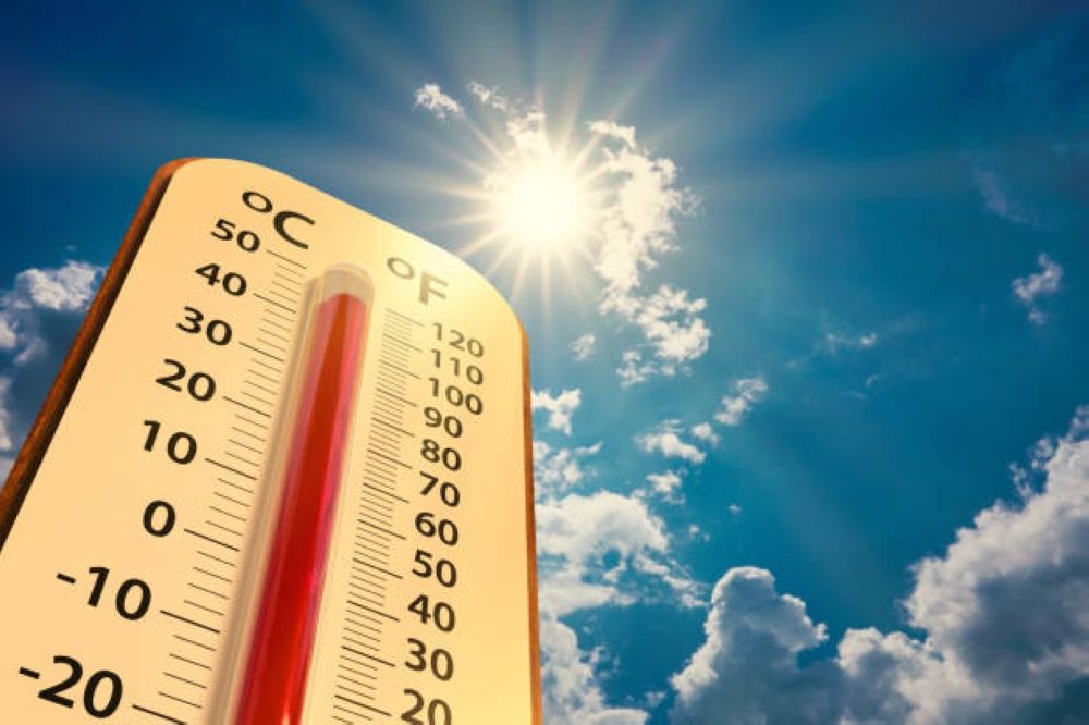 بيان درجات الحرارة العظمى على بعض مدن المملكة - متداولة