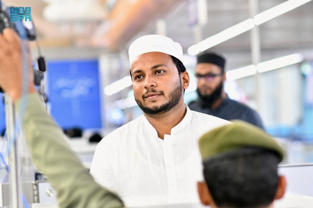 أولى رحلات ضيوف الرحمن القادمين من الهند - واس