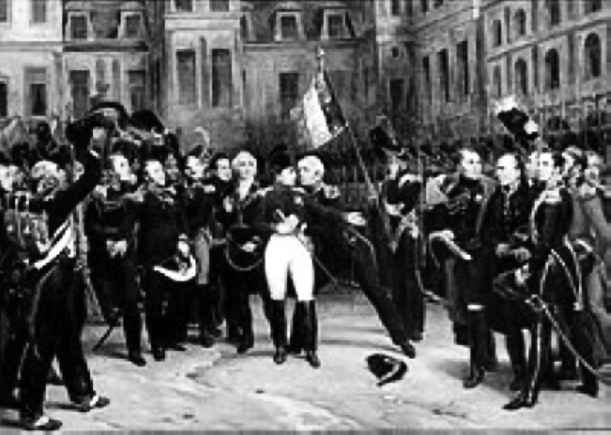 1809 الفرنسيون بقيادة نابليون بونابرت يستولون على العاصمة النمساوية فيينا.