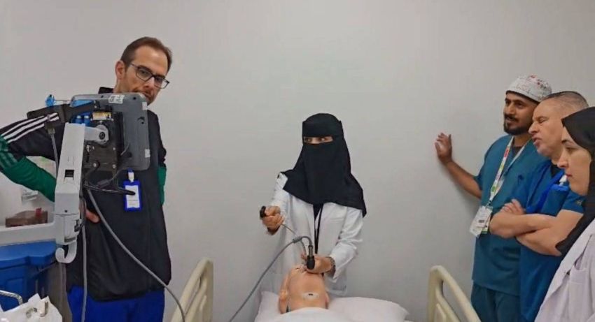 ورشة عمل متخصصة في تخصصي تبوك بعنوان “إدارة مجرى الهواء الصعب والتخدير الموجه بالموجات فوق الصوتية” ورشة عمل متخصصة في تخصصي تبوك بعنوان “إدارة مجرى الهواء الصعب والتخدير الموجه بالموجات فوق الصوتية”