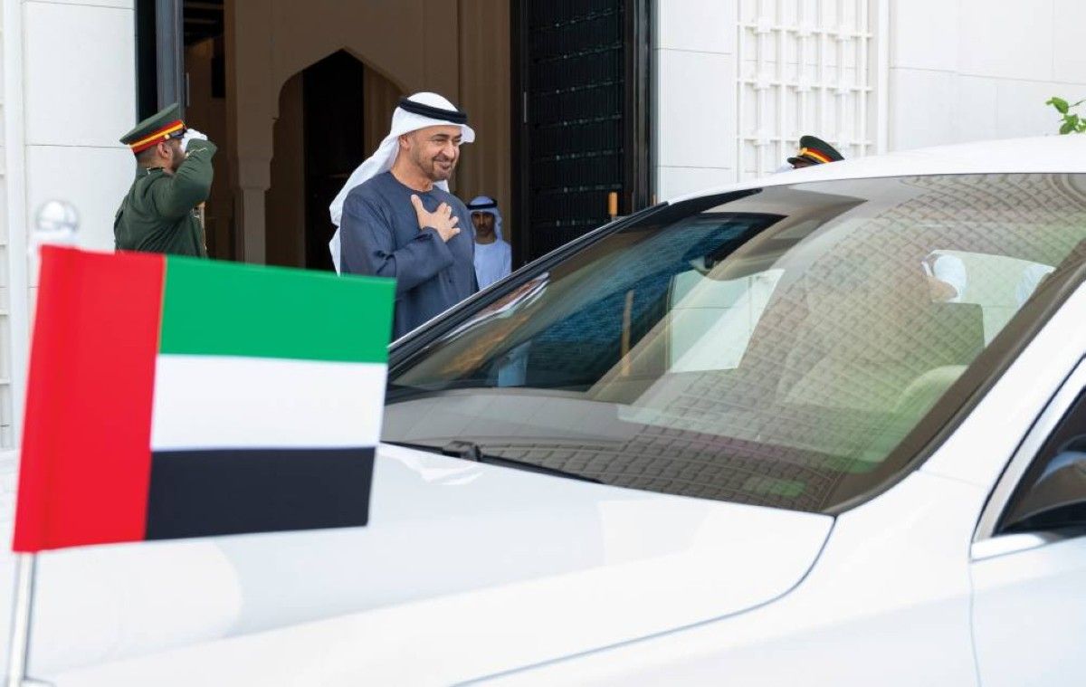 ..وسموه مودعاً ضيف البلاد