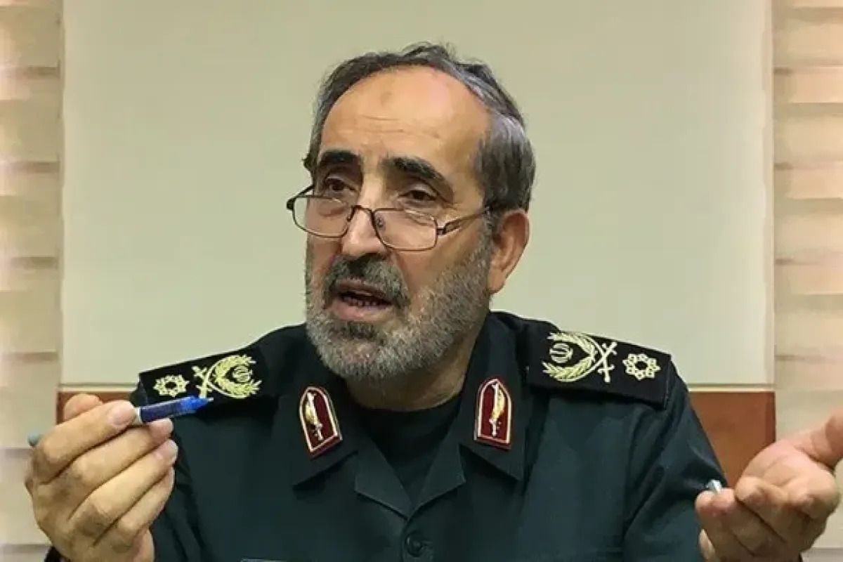 قائد مقر خاتم الأنبياء في إيران الجديد علي شادماني 13/6/2025 (وسائل إعلام إيرانية/إكس)