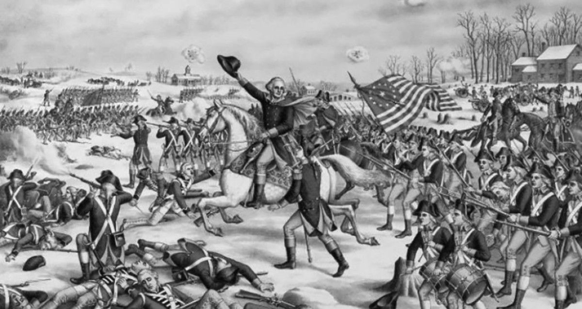 1776 استقلال الولايات المتحدة الأمريكية عن التاج البريطاني بعد حرب طويلة.