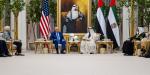 رئيس الدولة يبحث والرئيس الأميركي العلاقات الإستراتيجية بين البلدين والتطورات الإقليمية - تليجراف الخليج