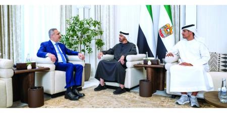 رئيس الدولة يبحث مع وزير الخارجية التركي تعزيز العلاقات الاستراتيجية - تليجراف الخليج
