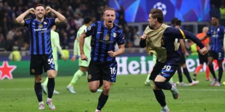 انتر ميلان يقصي برشلونة ويتأهل الى نهائي دوري ابطال اوروبا - تليجراف الخليج