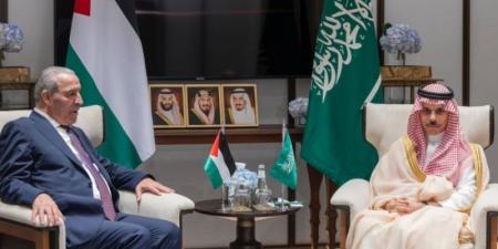 وزير الخارجية ونائب رئيس دولة فلسطين يناقشان تعزيز العمل المشترك - تليجراف الخليج