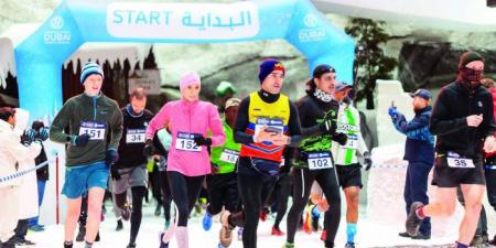 غداً.. آخر موعد للتسجيل في سباق دبي للجري الثلجي - تليجراف الخليج