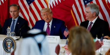 ترامب من قطر: أريد أن "تمتلك" الولايات المتحدة غزة #عاجل - تليجراف الخليج