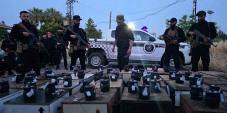 سوريا تضبط مستودعاً ضخماً للعبوات الناسفة - تليجراف الخليج