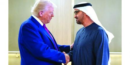 ترامب: محمد بن زايد قائد عظيم ورائع - تليجراف الخليج