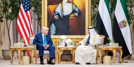 محمد بن زايد ودونالد ترامب يشهدان إعلان تدشين مجمّع الذكاء الاصطناعي الإماراتي ـ الأمريكي الشامل - تليجراف الخليج