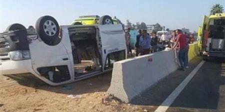 مصرع شخص وإصابة 7 أشخاص حادث تصادم على الطريق الدائري بالسلام - تليجراف الخليج