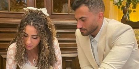 يوسف حشيش ومنة القيعي يعلنان زواجهما - تليجراف الخليج