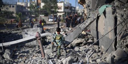 استشهاد 44 فلسطينيًا في قصف للاحتلال على وسط وجنوب غزة - تليجراف الخليج