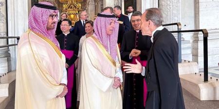 الجبير يرأس وفد المملكة في مراسم تنصيب بابا الفاتيكان الجديد - تليجراف الخليج