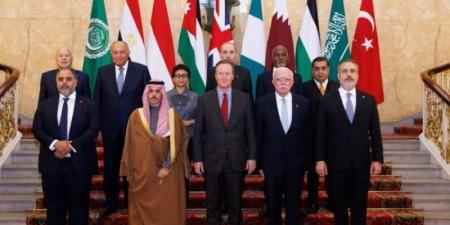 اللجنة الوزارية المكلّفة من القمة العربية الإسلامية ترحب بالبيان المشترك الصادر عن قادة المملكة المتحدة وفرنسا وكندا بشأن الوضع في غزة والضفة الغربية - تليجراف الخليج