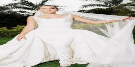 أمينة خليل تتألق بفستان زفاف ملكي يعكس أنوثة ناعمة وأناقة خالدة - تليجراف الخليج