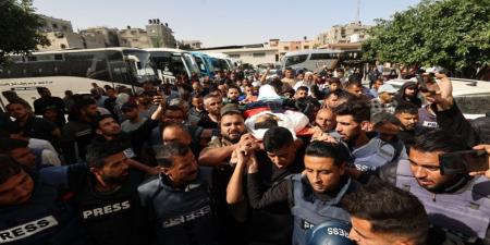 استشهاد 4 صحفيين في قصف الاحتلال ساحة المستشفى المعمداني - تليجراف الخليج
