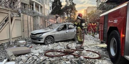 78 قتيلاً و329 جريحاً حصيلة هجمات إسرائيل على طهران - تليجراف الخليج