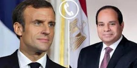 الرئيس السيسى وماكرون يبحثان هاتفيا مستجدات الأوضاع الإقليمية والتصعيد العسكري بالمنطقة - تليجراف الخليج