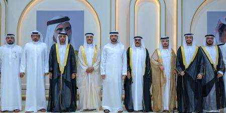 حمدان بن محمد يحضر أفراح النعيمي والقمزي والشامسي - تليجراف الخليج