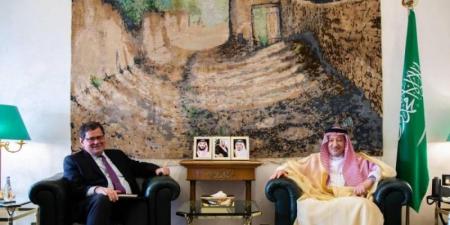 الخريجي يناقش مع سفير بريطانيا المستجدات الإقليمية والدولية - تليجراف الخليج