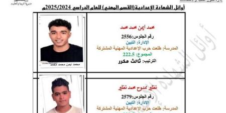 محافظ القاهرة: ١٣٢ طالباً وطالبة حصلوا على الدرجات النهائية في الإعدادية - تليجراف الخليج