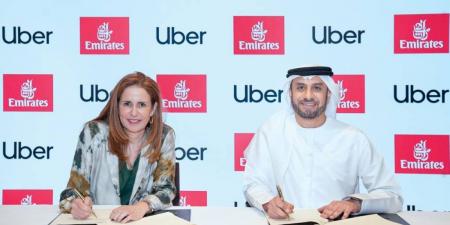 مذكرة تفاهم بين طيران الإمارات و«أوبر» للارتقاء بتجربة المسافرين - تليجراف الخليج