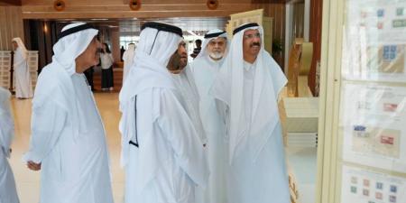 طوابع في مكتبة محمد بن راشد تحكي قصة وطن - تليجراف الخليج