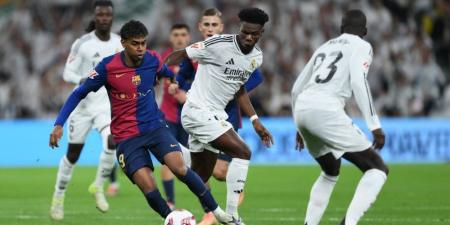 رسمياً.. تحديد مواعيد «كلاسيكو» ريال مدريد وبرشلونة في الدوري الإسباني - تليجراف الخليج