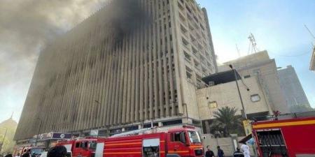 مصر.. 14 مصاباً في حريق "سنترال رمسيس" بوسط القاهرة - تليجراف الخليج