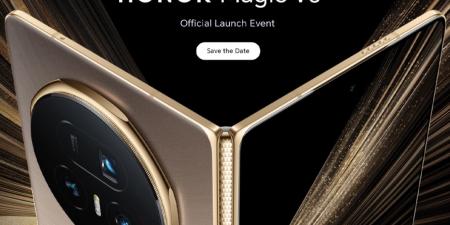 Honor تكشف موعد الإطلاق العالمي الأول لأرفع هاتف قابل للطي في العالم: Magic V5 قادم بقوة - تليجراف الخليج