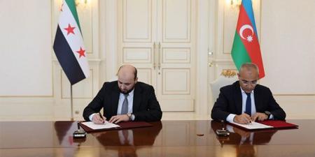 توقيع مذكرة تفاهم في مجالات الطاقة وتوريد الغاز الطبيعي بين سوريا وأذربيجان - تليجراف الخليج