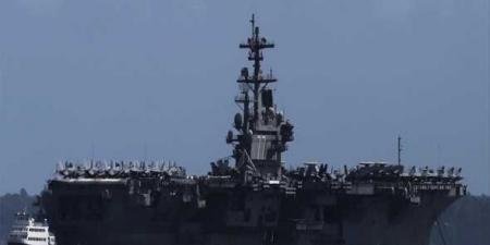 إصابة بحّار أميركي إثر سقوط مقاتلة F-18 من حاملة طائرات في البحر الأحمر - تليجراف الخليج