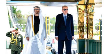 بيان مشترك بمناسبة زيارة محمد بن زايد إلى تركيا - تليجراف الخليج
