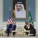 بدء المحادثات الرسمية بين ولي العهد السعودي والرئيس الأميركي - تليجراف الخليج