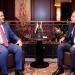 الصفدي يلتقي الشيباني في بروكسل - تليجراف الخليج