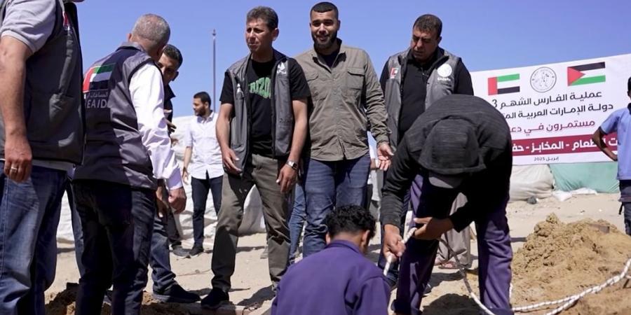 "الفارس الشهم 3" توقع مذكرة تفاهم لمشروع حفر وتجهيز آبار مياه صالحة للاستخدام في غزة - تليجراف الخليج